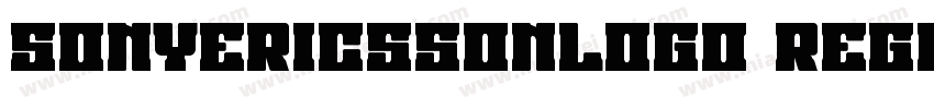 SonyEricssonLogo Regular字体转换